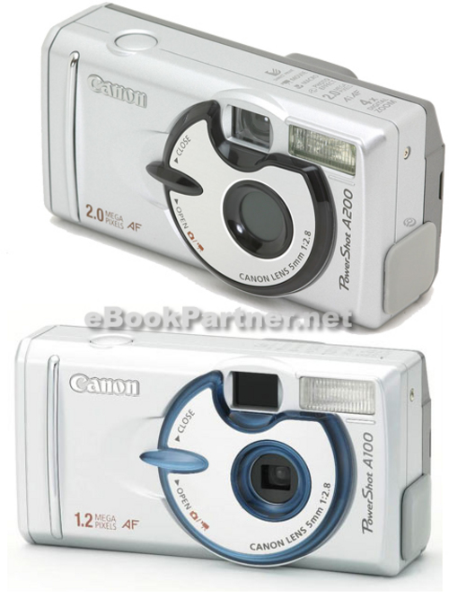 Product picture Canon PowerShot A100 A200 Camera Service Repair Manual