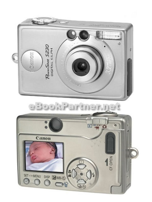 Product picture Canon PowerShot S230 Digital Camera Service Repair Manual