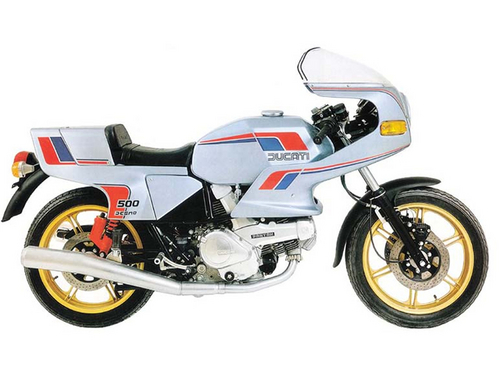Product picture Ducati 500SL 500 SL Pantah Part List Catalog Manual Download
