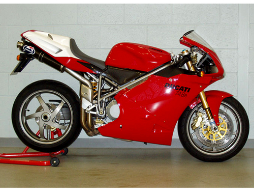 Product picture Ducati 748 R 748R Part List Catalog Manual 2001-2002